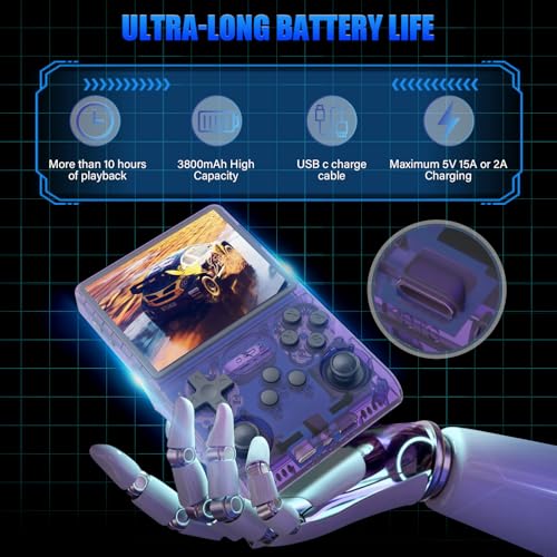 30000 Games Handheld Game Console with 3.5-Inch IPS Screen G245018