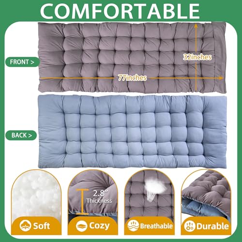 Folding Cot with Thick Pad Heavy Duty Oxford with Carry Bag I4210