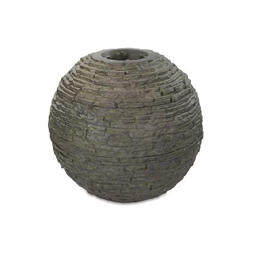 Stacked Slate Sphere Water Fountain J6448