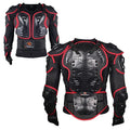 Motorcycle Jacket with Full Body Armor Chest Protection T71210