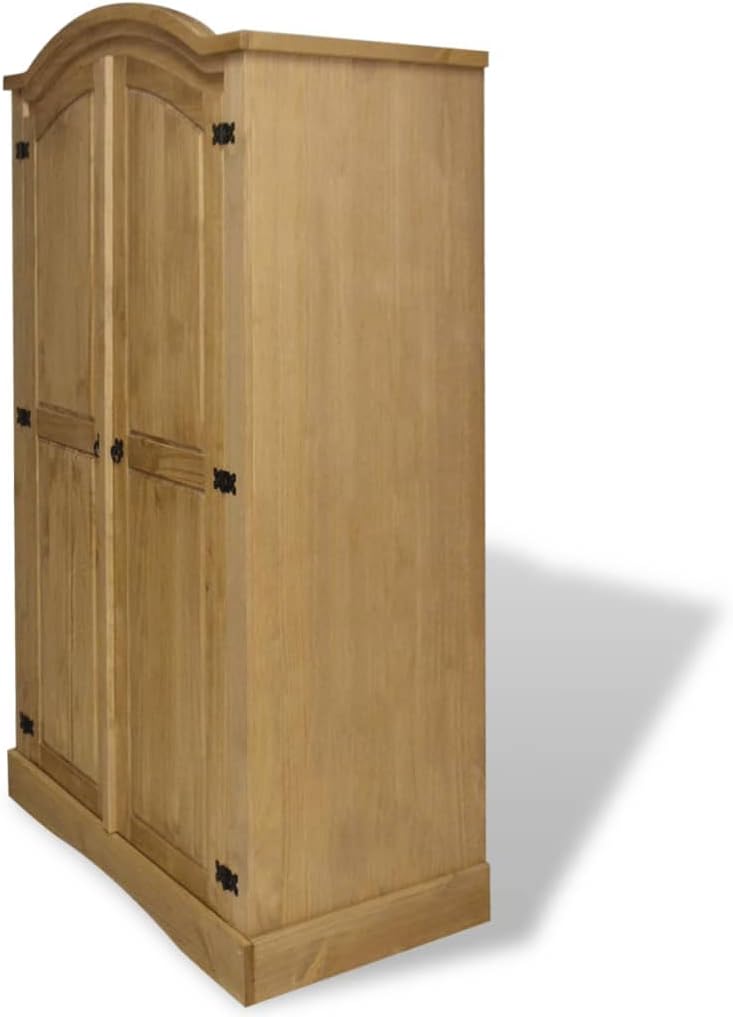 Solid Pinewood 2 Door Wardrobe O200