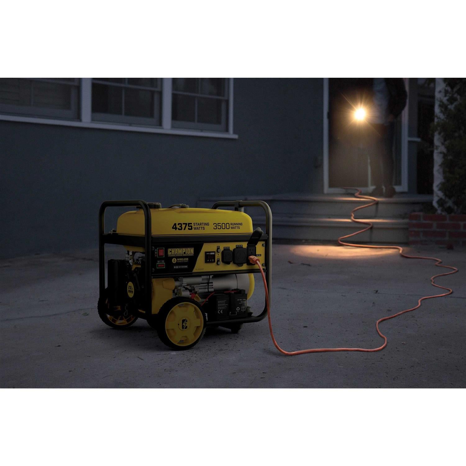 Portable Generator with Wireless Remote Start 3500 Watt R44199