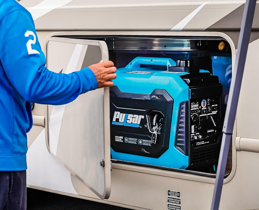 Dual Fuel Portable Inverter Generator with Remote Start M246290