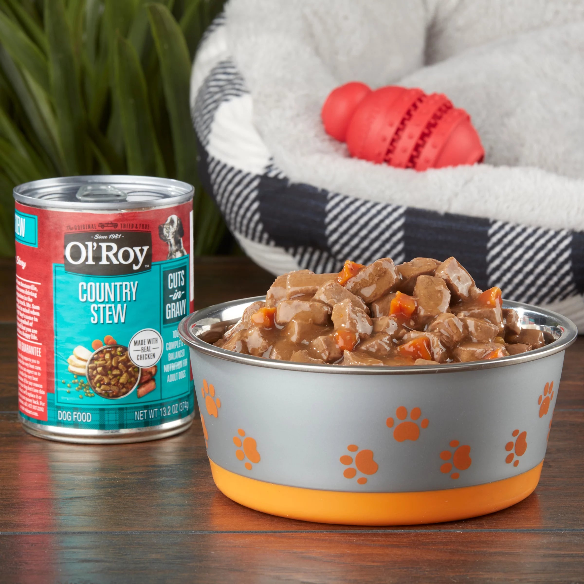 (4 pack) 13.2 oz Wet Dog Food X472398