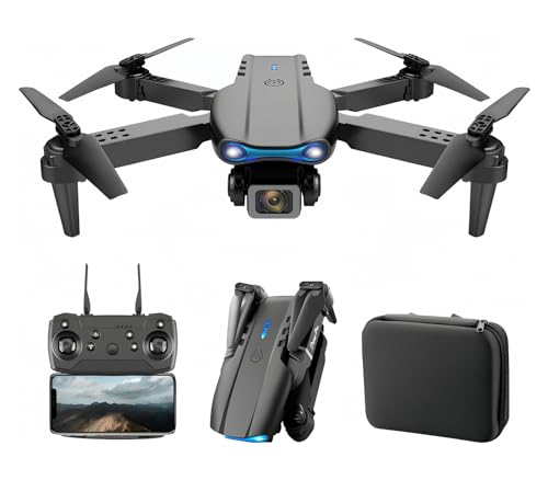 1080P Dual HD Camera RC Quadcopter Drone with 2 Batteries and Carrying Case A1320
