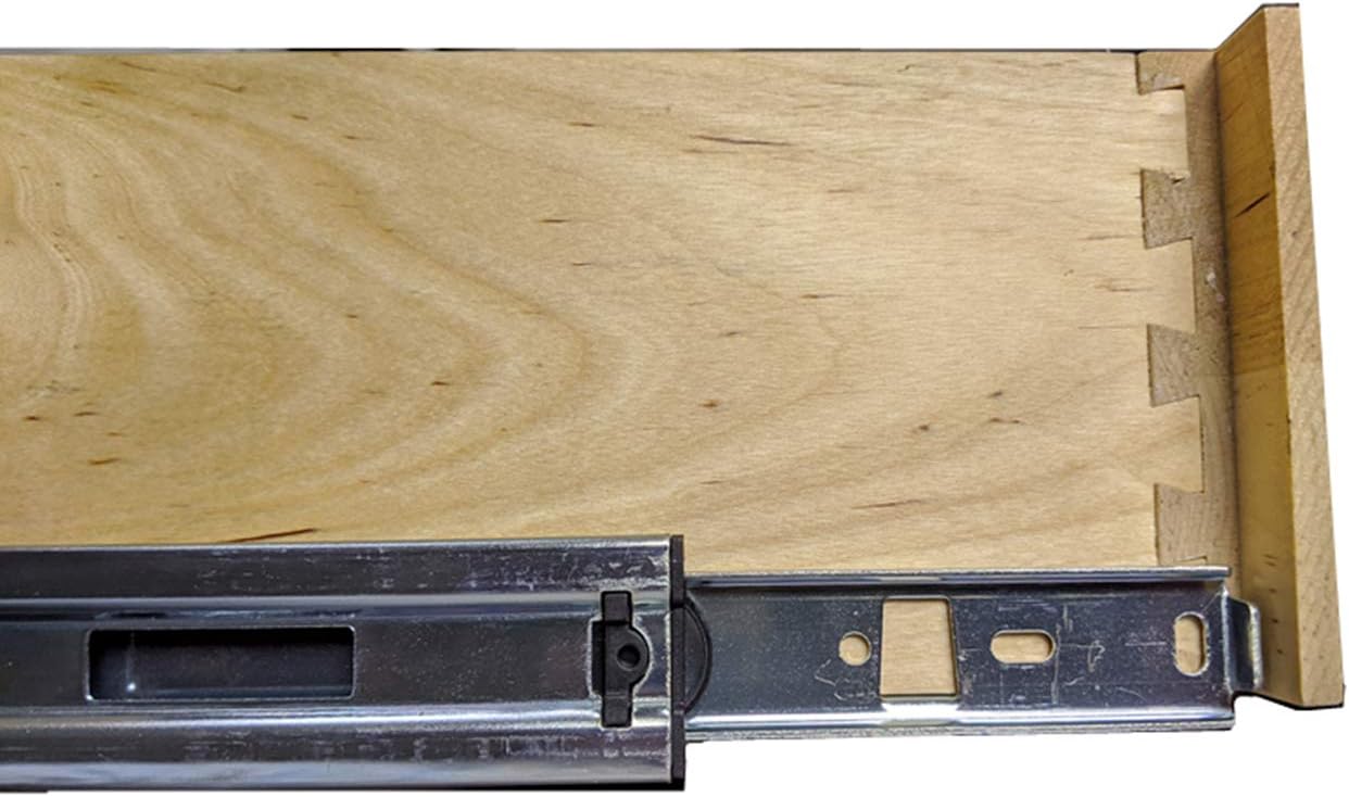 Soft Close Wooden Under Cabinet Pull Out Drawer Organizer (26 Inch) L4137
