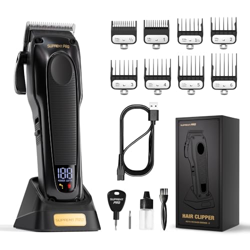 Professional Hair Clippers with Brushless Motor & Detachable Blade X5816
