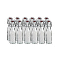 8.5oz Swing Top Glass Bottles 12-pack H784176