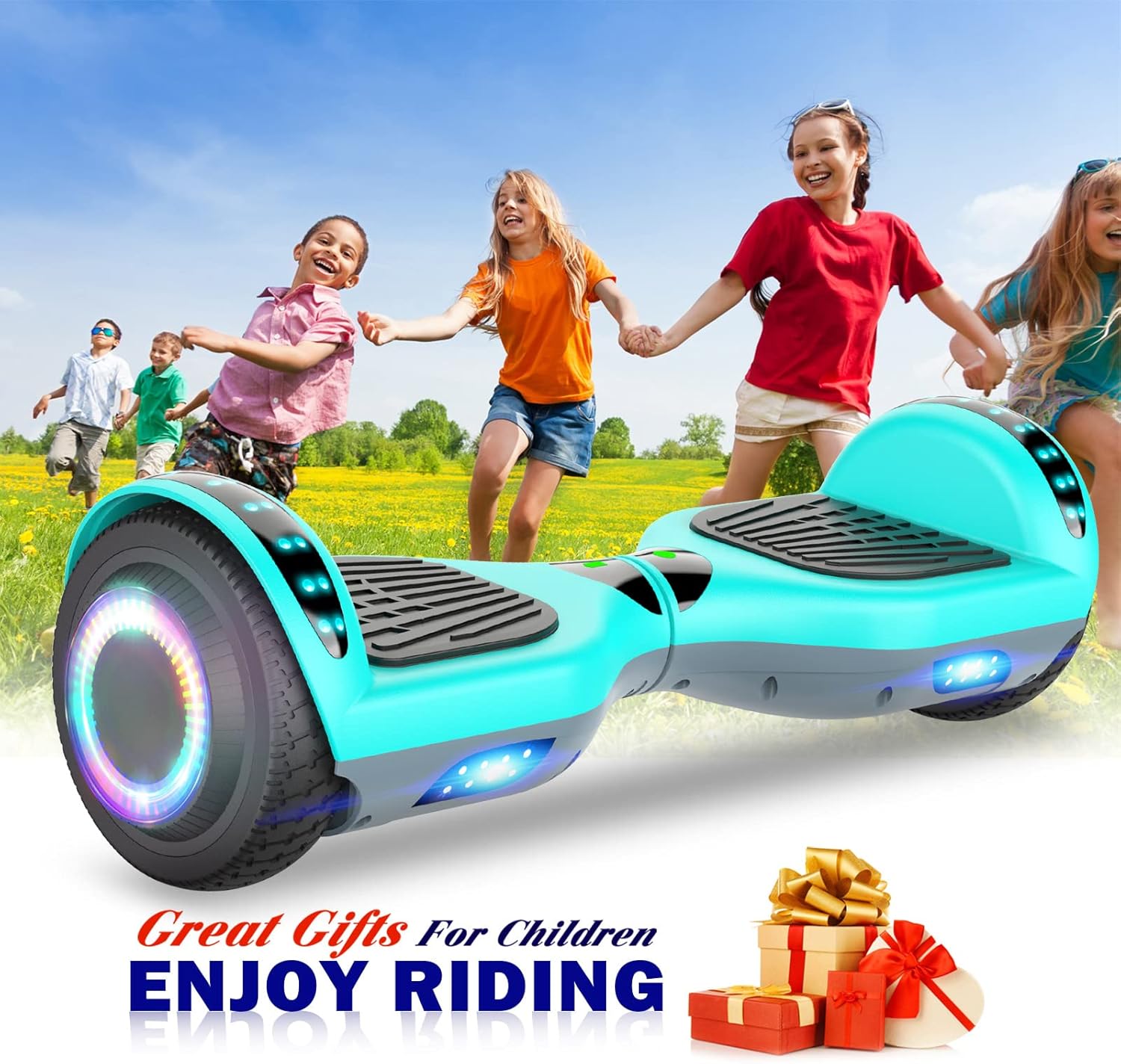 6.5" Two-Wheel Self Balancing Hoverboard (Blue) K50232