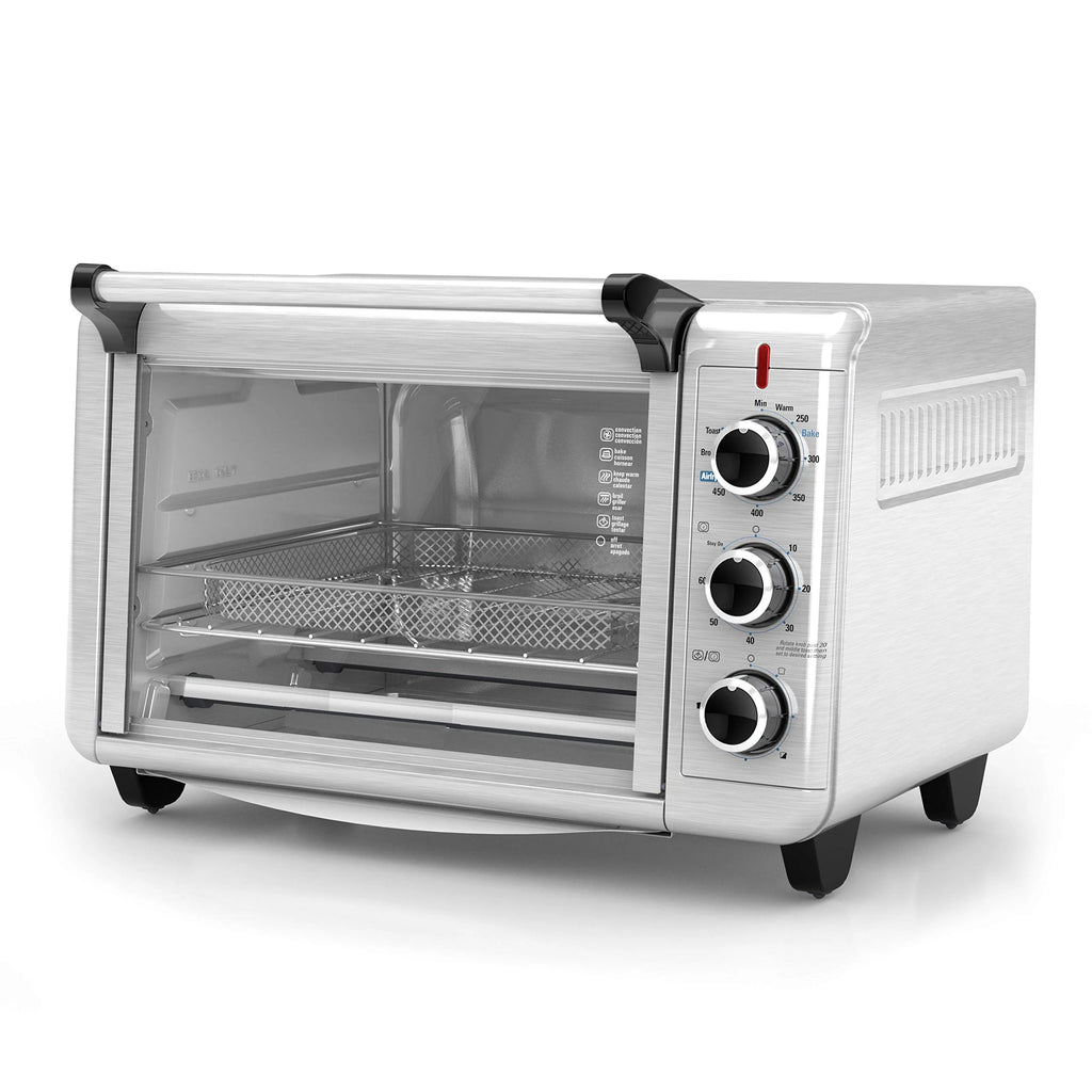 6-Slice Stainless Steel Air Fry Toaster Oven S2402