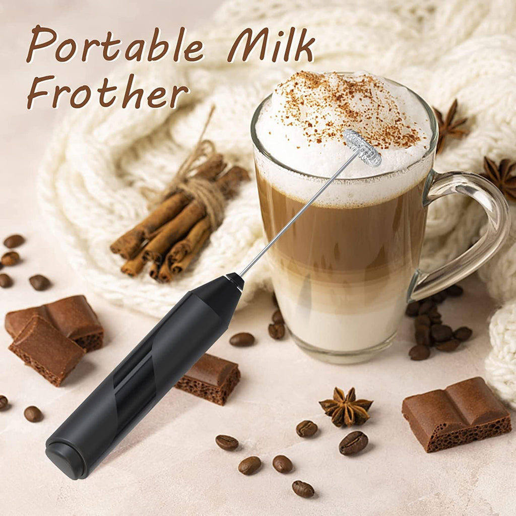 Black Electric Handheld Milk Frother M16158