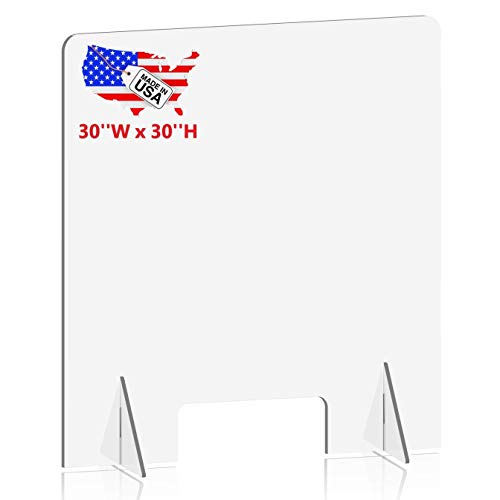 Clear Acrylic Shield (30"W x 30" H) Y11125