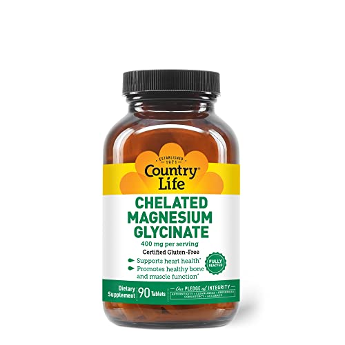 Chelated Magnesium Glycinate 400mg, 180 Tablets P693473
