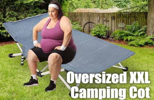 Folding Cot with Thick Pad Heavy Duty Oxford with Carry Bag I4210