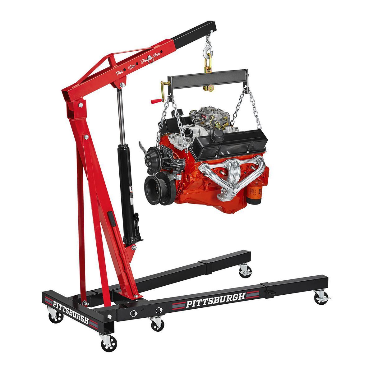 1 Ton Capacity Foldable Shop Crane E50606