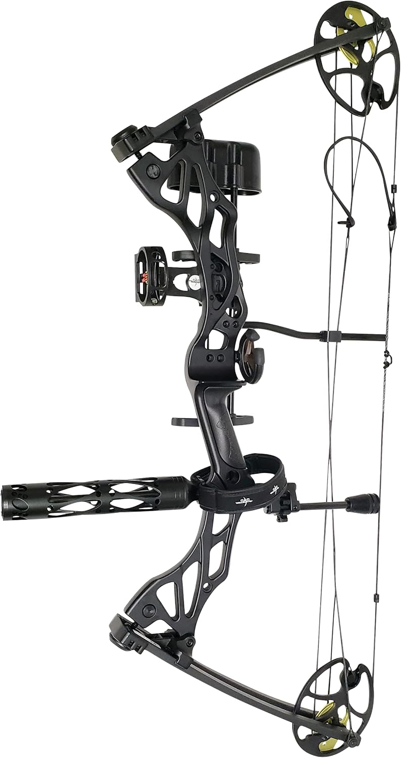 Black 70 Lbs 31'' ATA Compound Bow I322277