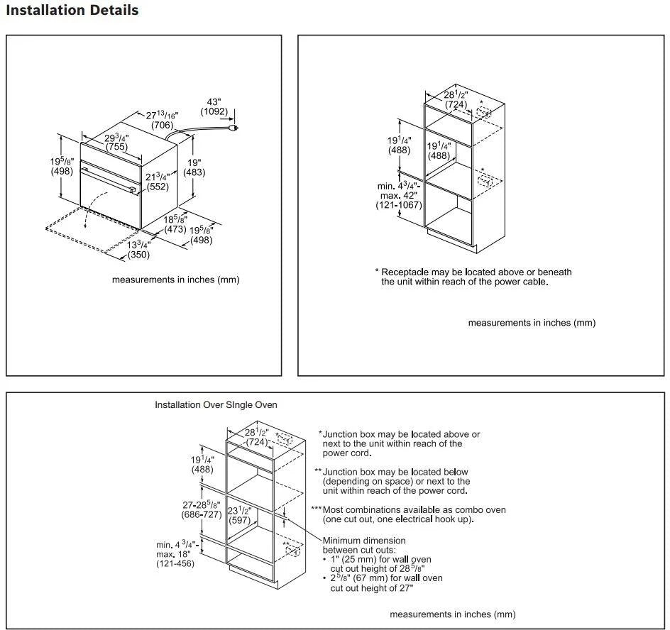 Black Built In Microwave C3733