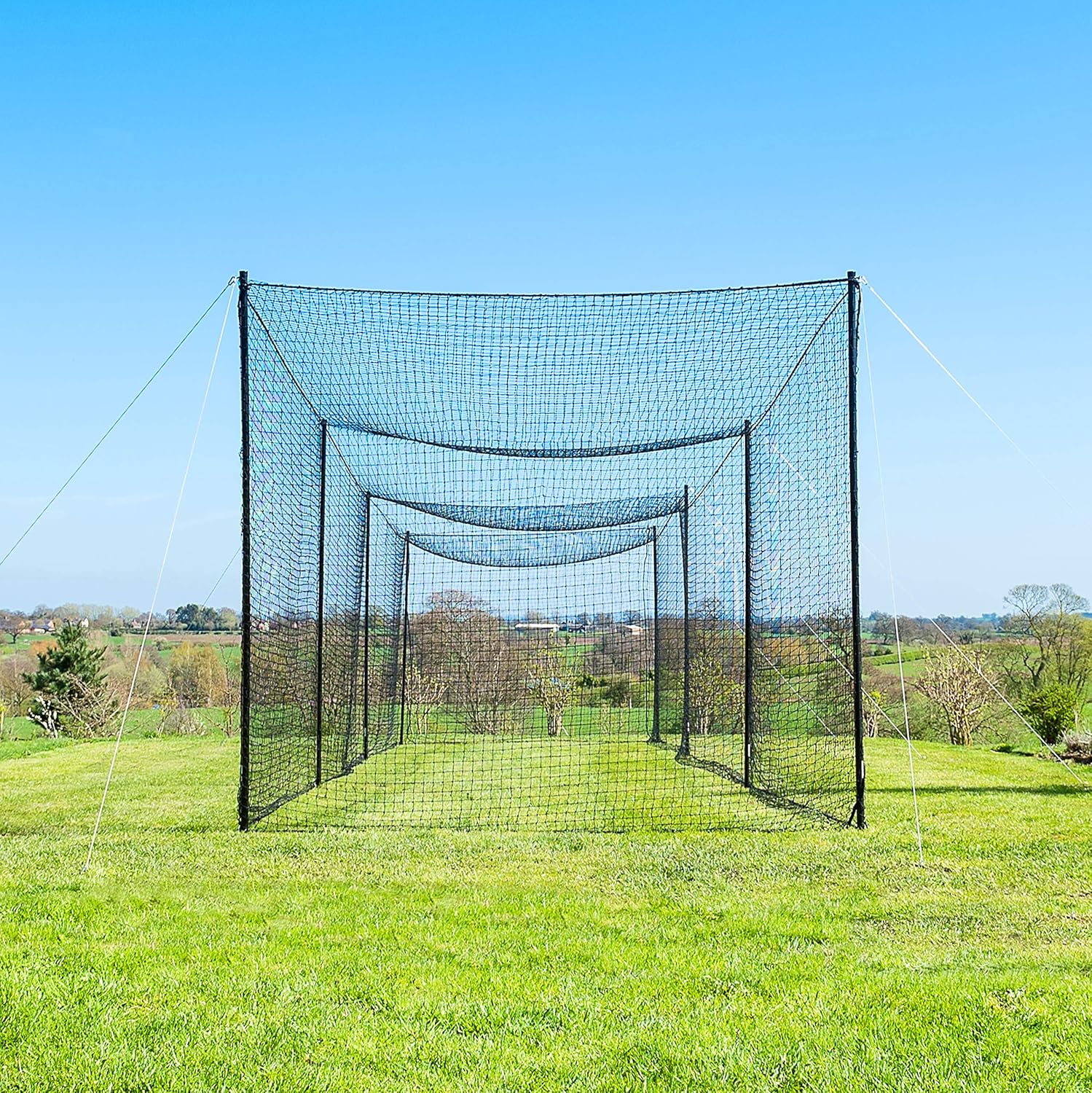 Baseball Batting Cage with Steel Poles C974