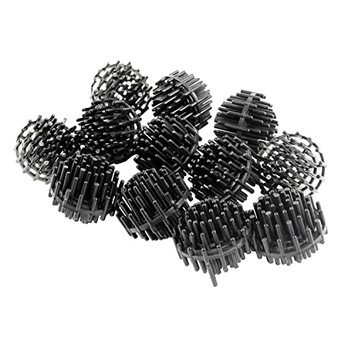 50 pcs 1.5 Inch Bio Balls Filter Media in Mesh Bag with Zipper K803