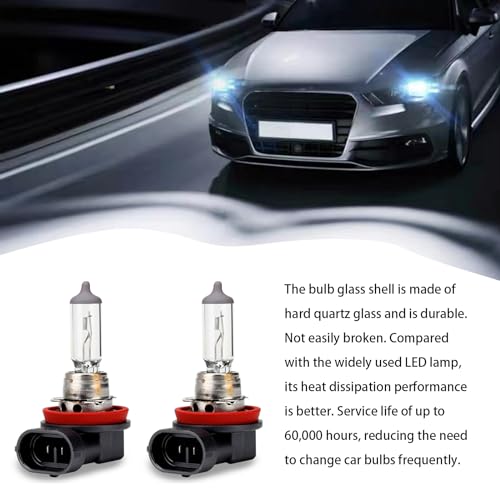 2 PCS H11 Halogen Bulb 12V 55W P697912