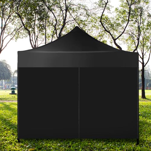 4 Pack 6.56 x 9.84 ft Blue Waterproof Canopy Sidewalls with Zipper Doors E90214
