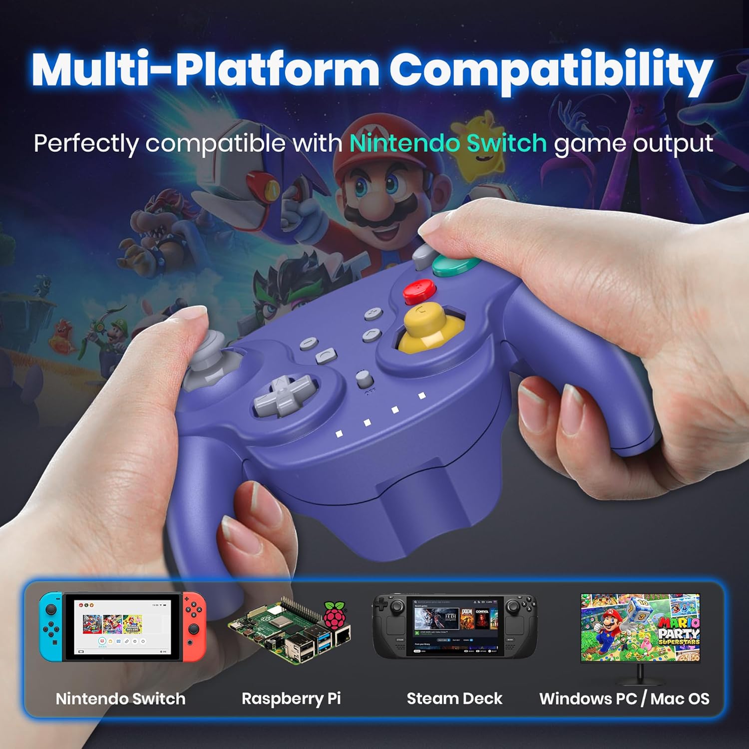 Indigo Wireless GameCube Style Controller S70643