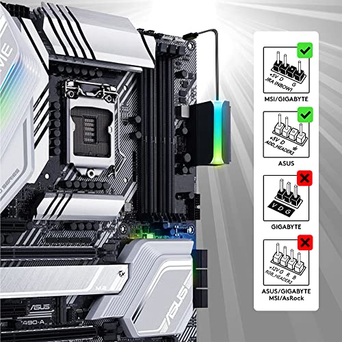 White 24-pin ATX Power Connector Adapter P174