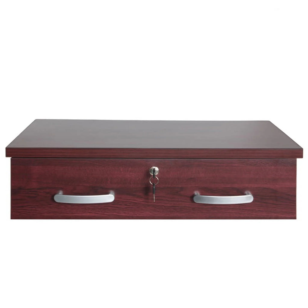 3-Piece Set with Twin Bed Dresser with Lock and Nightstand in Black O974
