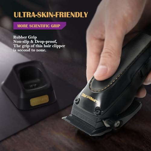 Professional Hair Clippers with Brushless Motor & Detachable Blade X5816