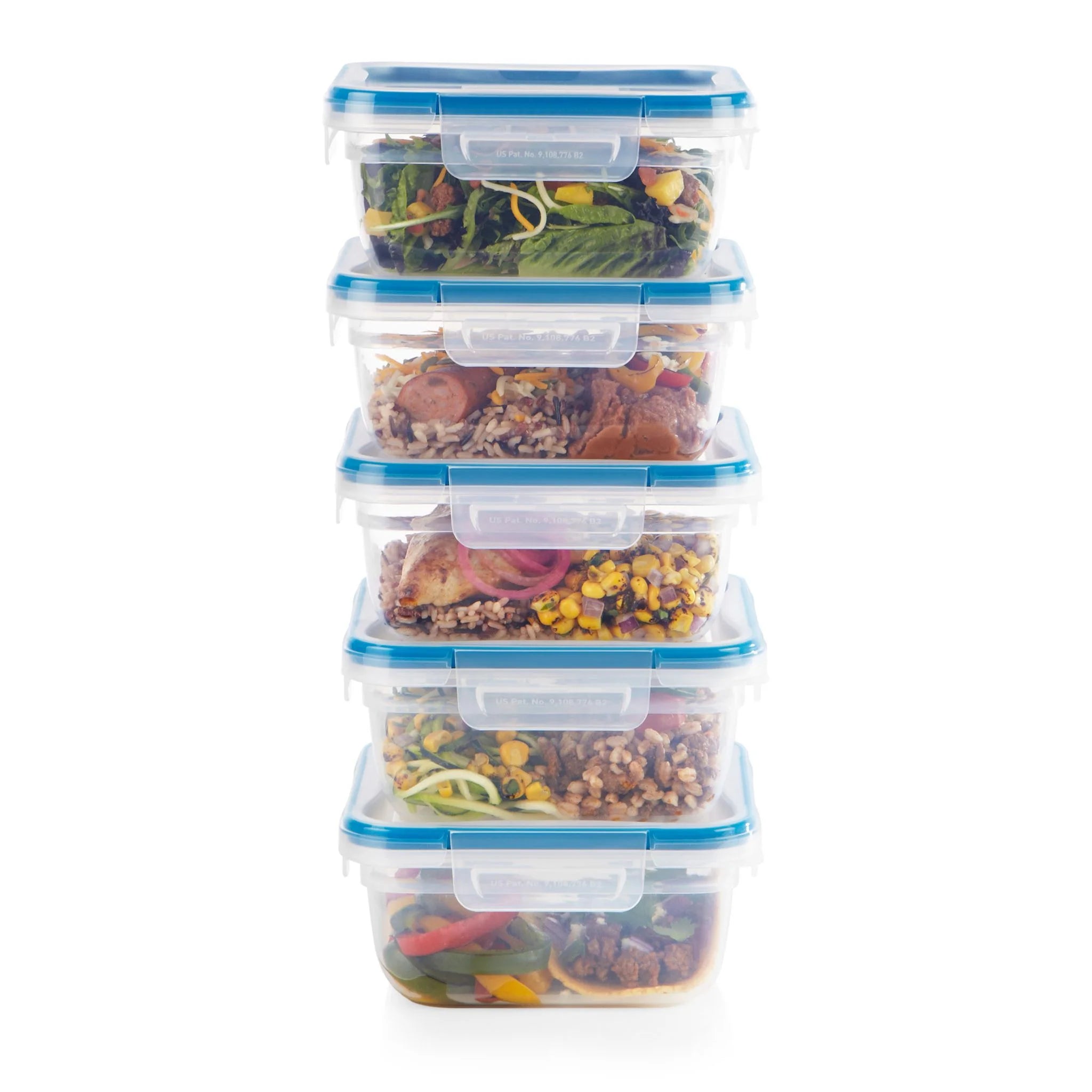 10-piece 5.5-cup Food Storage Container Set C229699
