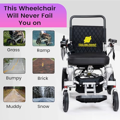 Blue Electric Wheelchair F868339