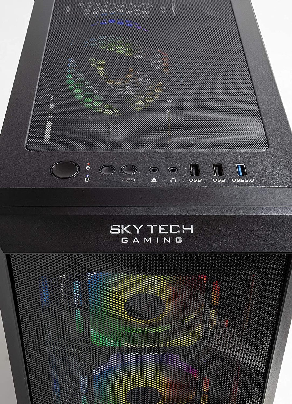 Intel Core i5 12400F 2.5 GHz NVIDIA RTX 4060 1TB NVME SSD 16GB DDR4 RAM 3200 650W Gold PSU Windows 11 Home Gaming PC Desktop I306