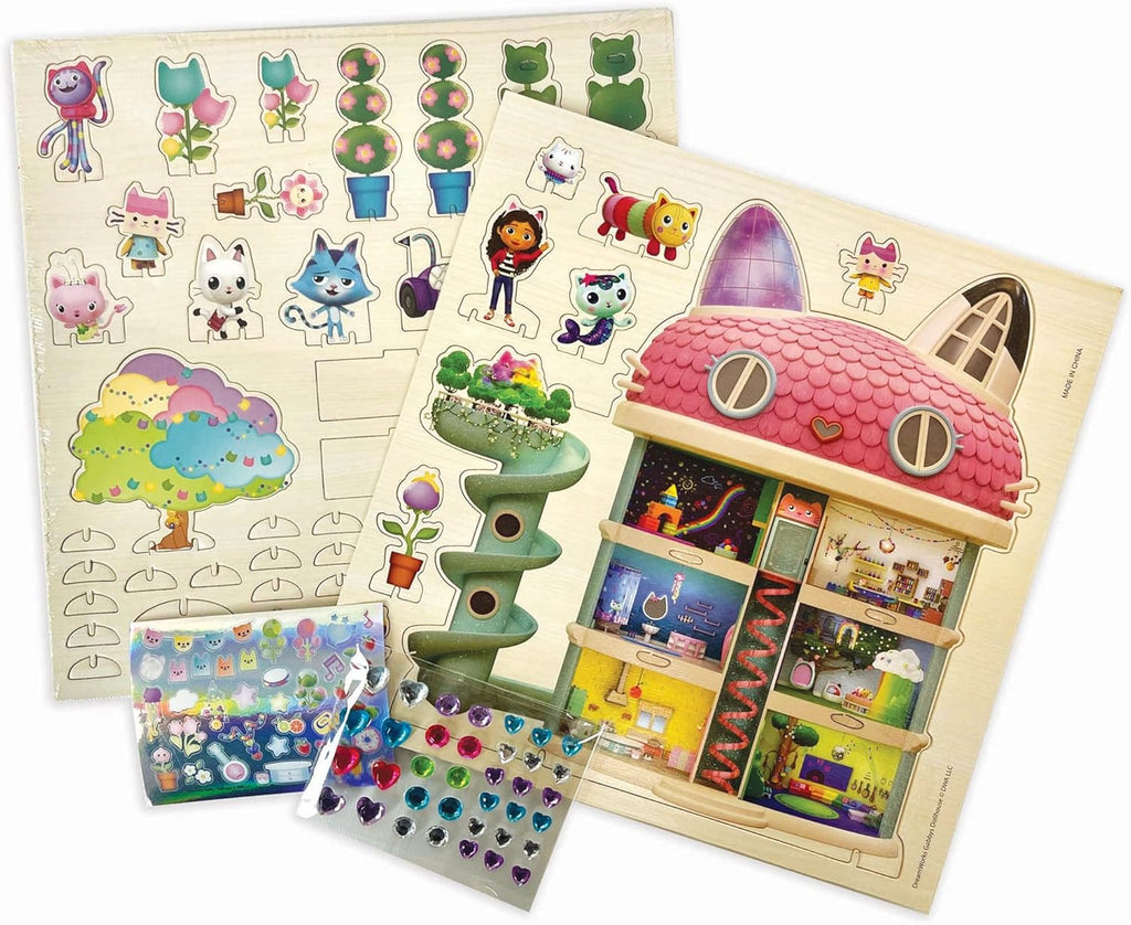 Wood Dollhouse Activity K80779