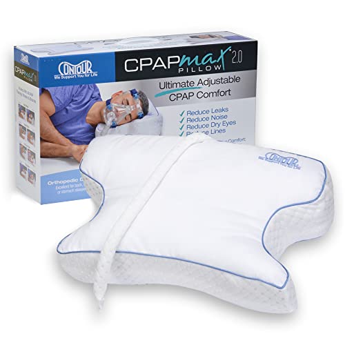 Cool CPAPMax Pillow with White Pillowcase C37921
