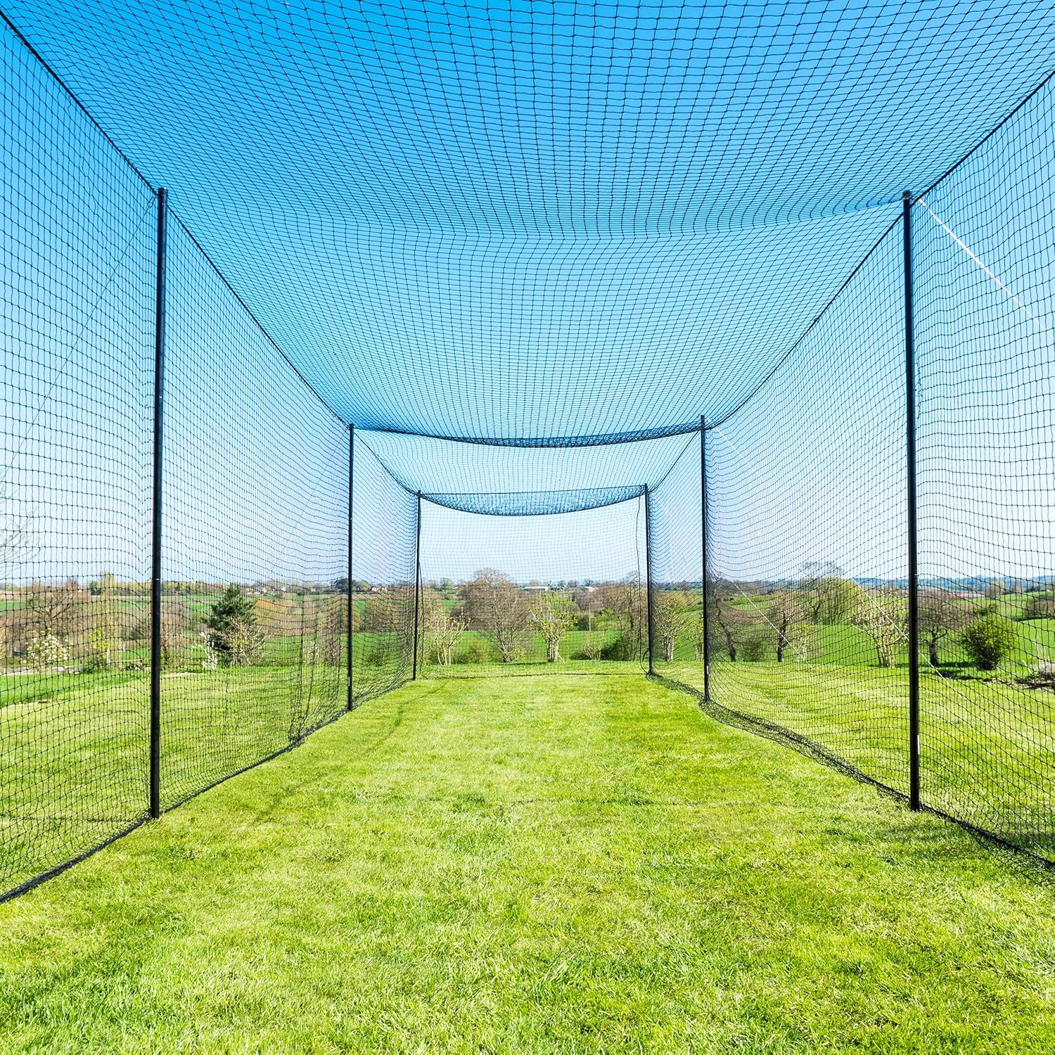 Baseball Batting Cage with Steel Poles C974