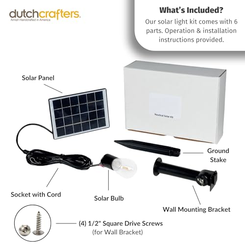 Solar Powered Lighthouse Kit with LED Lights Y332