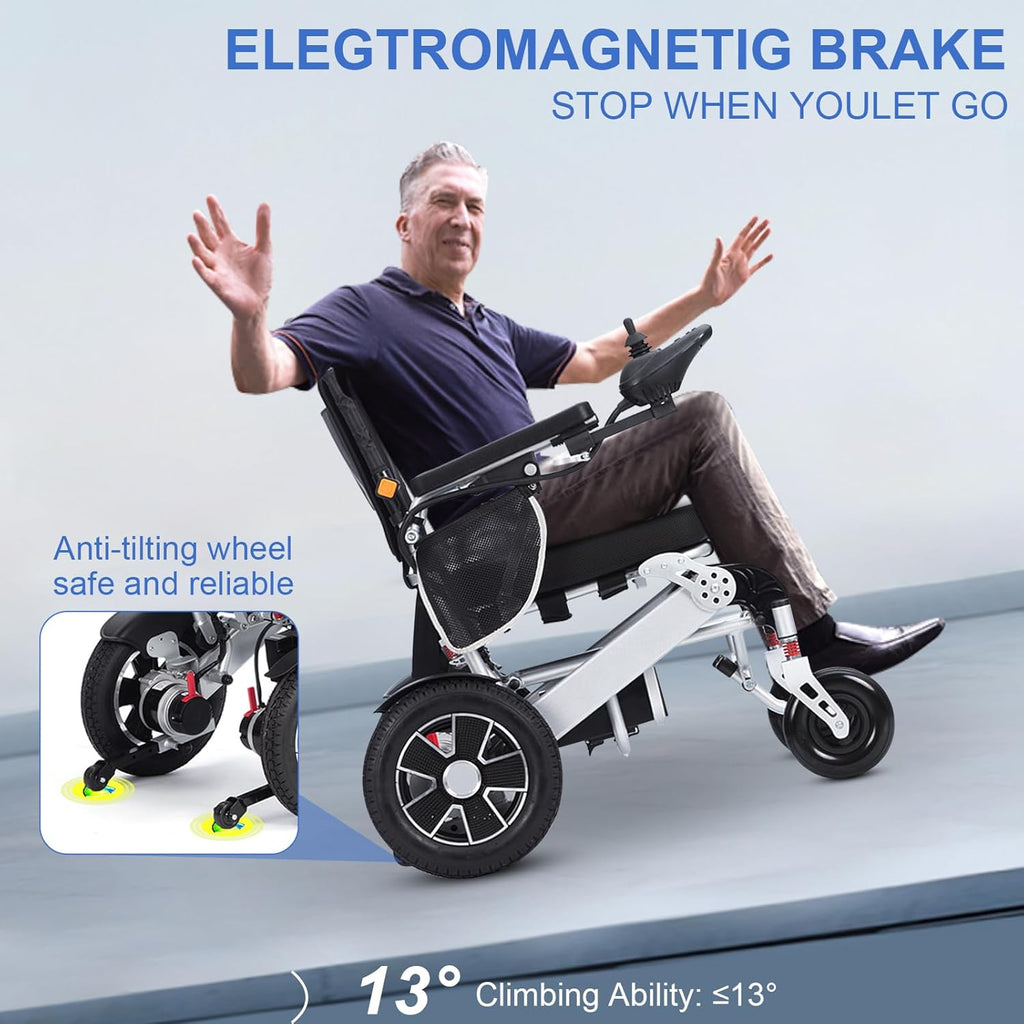Lightweight Foldable Electric Wheelchair H9320