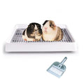 Rabbit Litter Box with Grate Y116