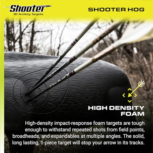 Black 3D Archery Hog Target S182