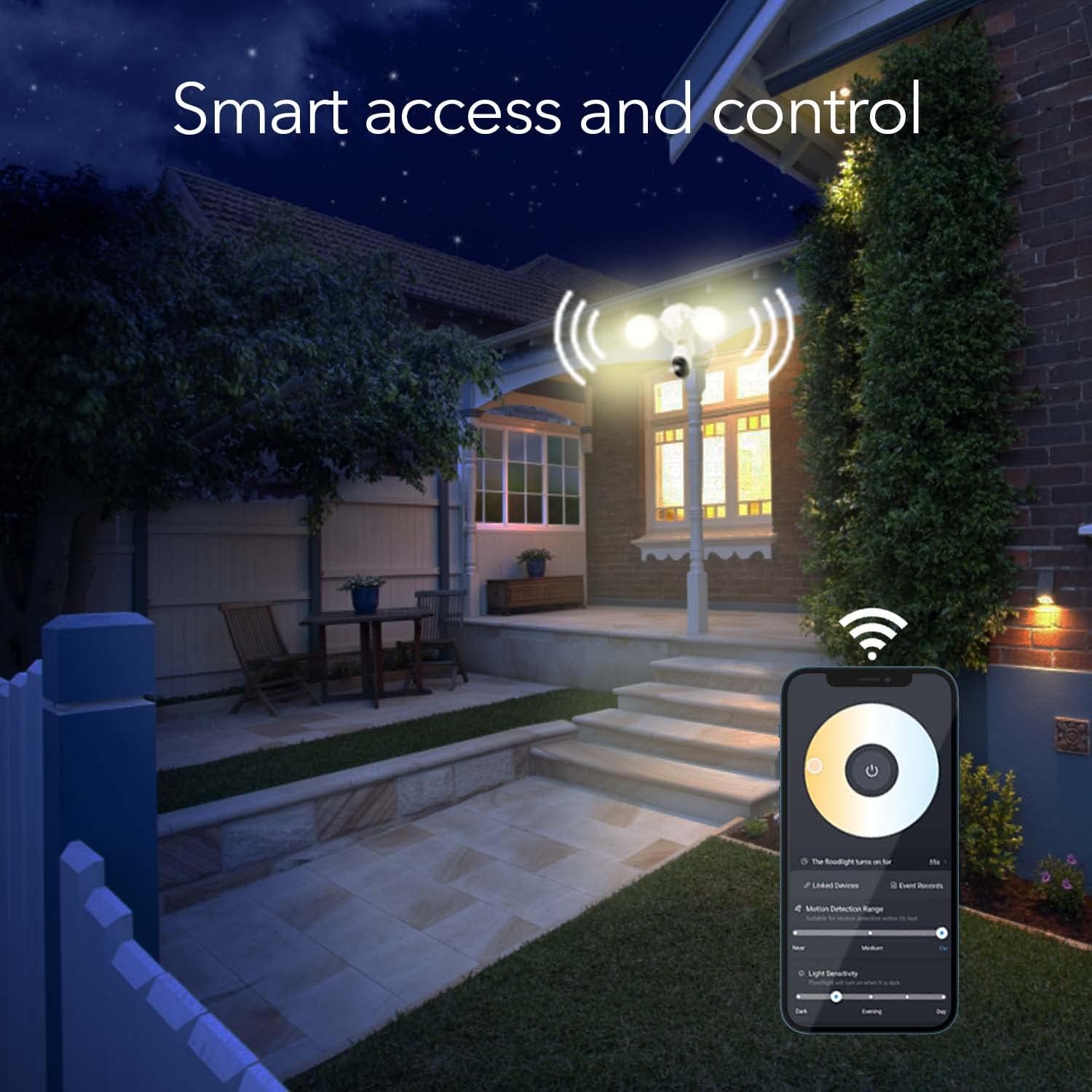 3-in-1 Wired Smart Flood Light with Motion Sensor I331