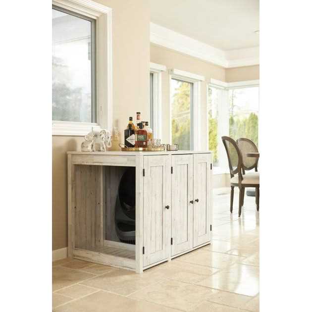 Cat Litter Box Credenza Cat Cabinet C684891
