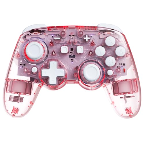 Wireless PC Gaming Controller with Hall Effect Joysticks & 2.4G Dongle O678