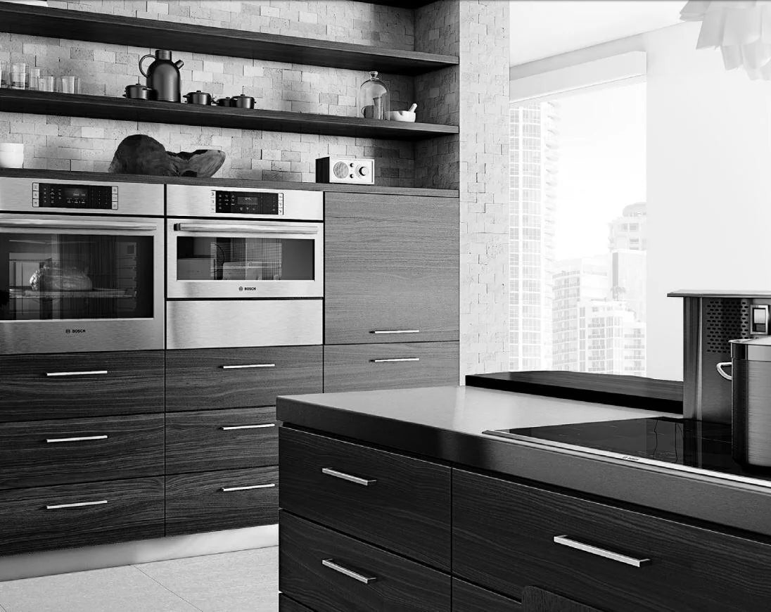 Black Built In Microwave C3733