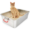 Stainless Steel Cat Litter Box O9622