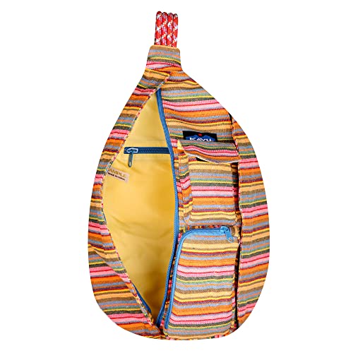 Interwoven Rope Sling Crossbody Backpack V61669