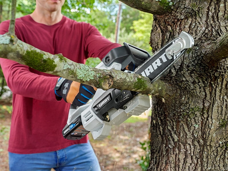 20-Volt 8-inch Battery-Powered Pruning Chainsaw Kit with 2.0Ah Lithium-Ion Battery T31183