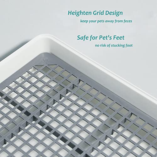 Rabbit Litter Box with Grate Y116