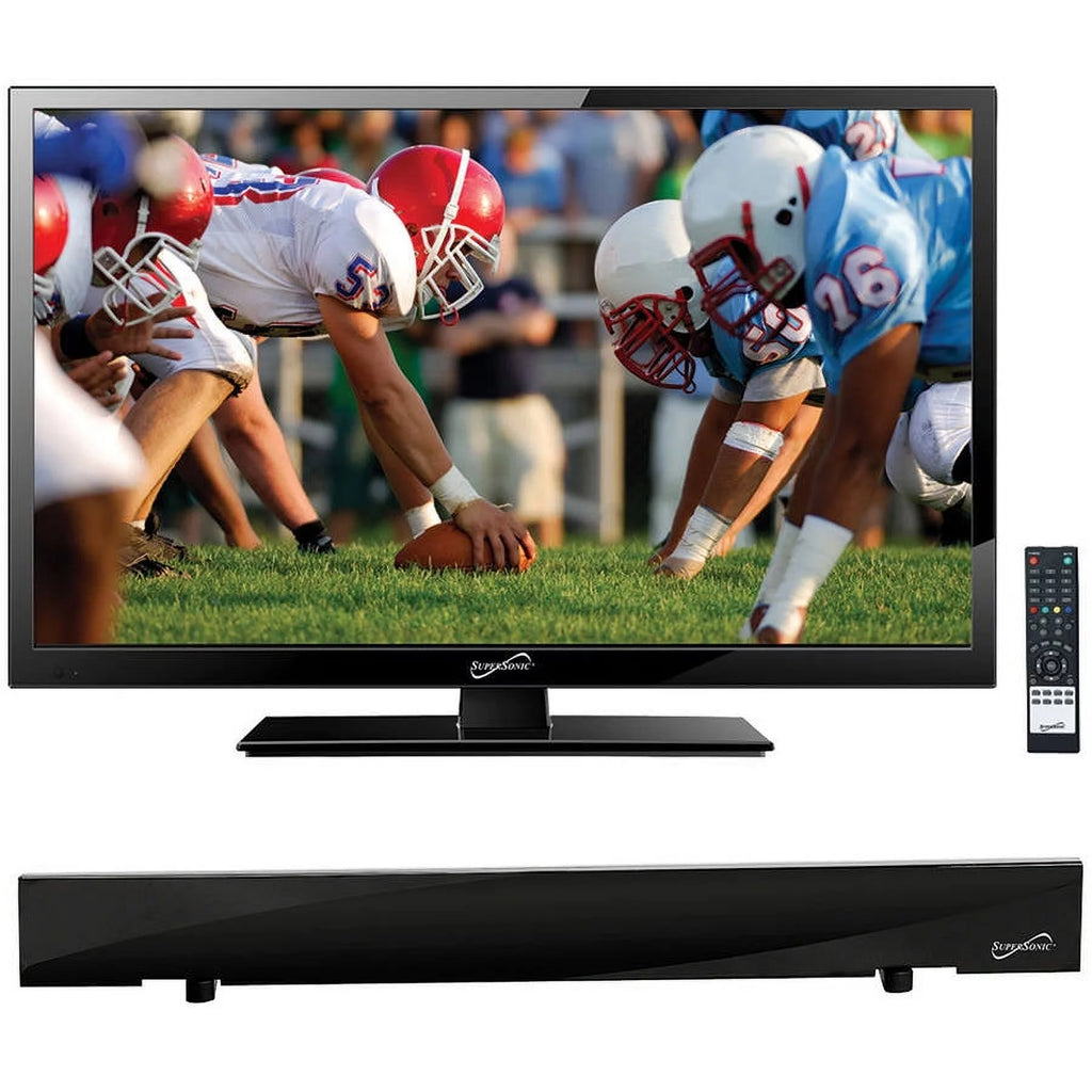 19" Class HD LED TV 720p 60Hz and HDTV Flat Digital Antenna W434597