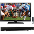 19" Class HD LED TV 720p 60Hz and HDTV Flat Digital Antenna W434597