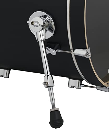 Satin Black 5-Piece Maple Drum Set U4038